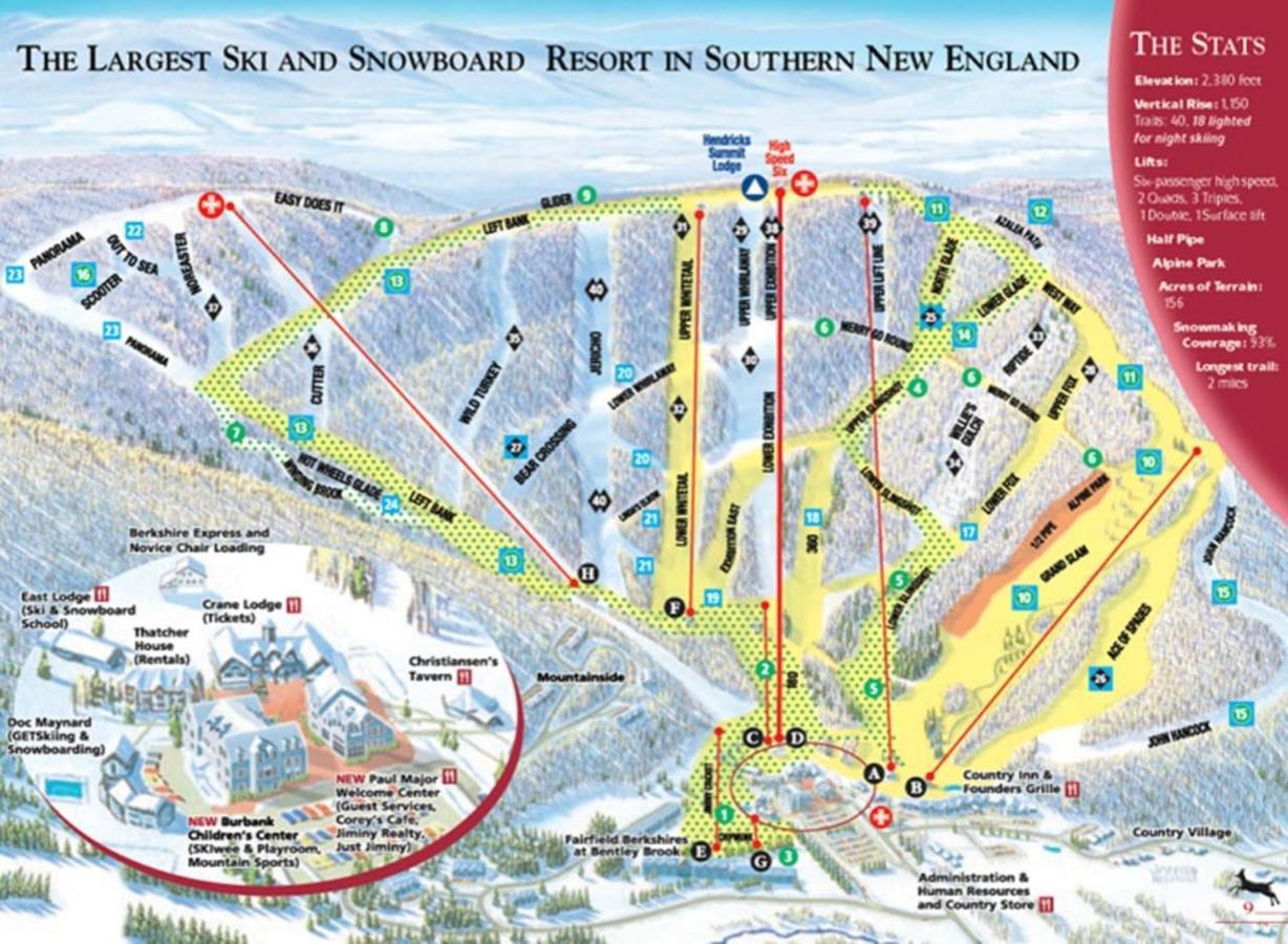 Mountain View Suite On Jiminy Peak Ski On Off -New Hancock Exterior photo